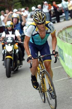 Lance Armstrong (USA Astana) -  Radsport Herren Giro d Italia 2009, dItalia, Straßenradsport, Straße, Rad, Einzelbild 17. Etappe: Chieti - Blockhaus
