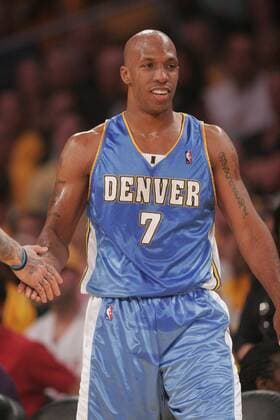 Chauncey Billups (Denver Nuggets) - (Icon592105192009) Basketball Herren NBA 2008 2009, Playoffs, Playoff, Play Offs, Off, Western Conference Finals Einzelbild Los Angeles, LA, L A EDITORIAL USE ONLY