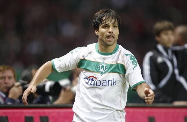 Diego (Bremen) Fußball Herren DFB Pokal 2008 2009, Pokalspiel, Finale, Pokalfinale, Werder Bremen Einzelbild Berlin