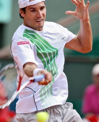Thomas Haas (Deutschland) -  Tennis Herren French Open 2009, Grand Slam, ATP Tour Einzelbild Roland Garros Paris