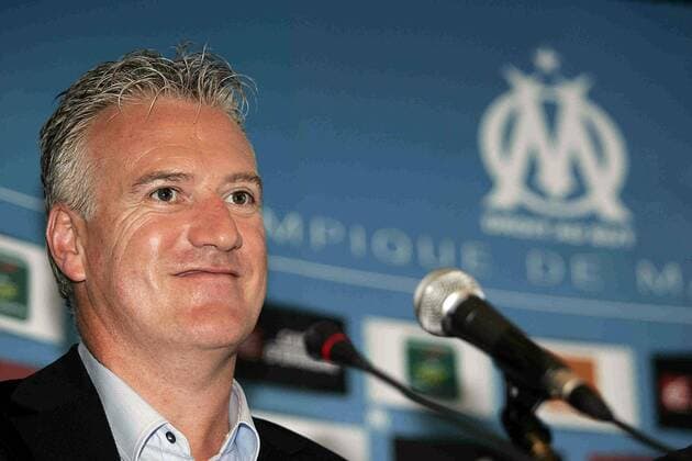 Didier Deschamps wird als neuer Trainer von Olympique de Marseille vorgestellt -  Fußball Herren Vorschau Ligue 1 2009 2010, 1. Französische Liga Porträt OM Marseille