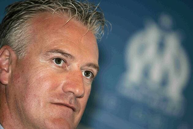 Didier Deschamps wird als neuer Trainer von Olympique de Marseille vorgestellt -  Fußball Herren Vorschau Ligue 1 2009 2010, 1. Französische Liga Porträt OM Marseille