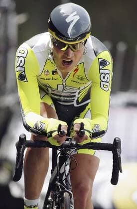 Dmytro Grabovskyy (Ukraine ISD) Radsport Herren Giro d Italia 2009, dItalia, Straßenradsport, Straße, Rad, Zeitfahren, Einzelzeitfahren, Einzelbild 12. Etappe: Sestri Levante - Riomaggiore