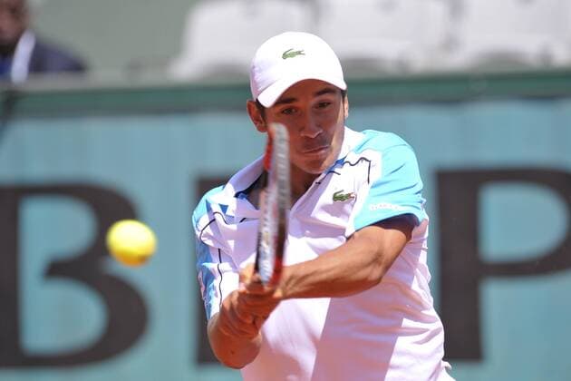 Daniel Berta (Schweden) -  Tennis Herren French Open 2009, Grand Slam, ATP Tour, Junioren, Jugend, Nachwuchs, Finale Einzelbild Roland Garros Paris