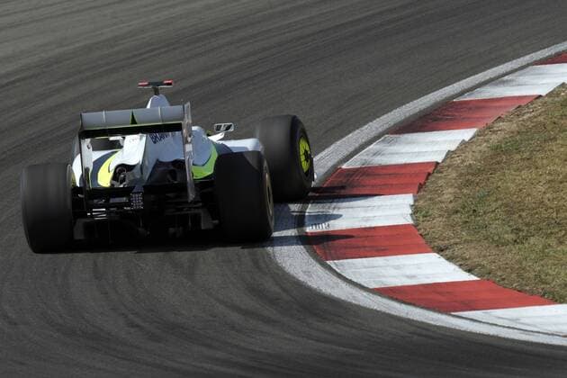 Jenson Button (England Brawn GP) in seinem Boliden Motorsport Grand Prix Herren Großer Preis der Türkei 2009, Formel 1 Weltmeisterschaft, F1, F, GP, WM Einzelbild Istanbul