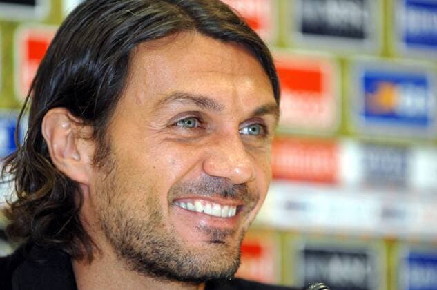 Paolo Maldini (Italien AC Mailand) beendet seine Fußballkarriere - Fußball Herren Serie A 2008 2009, 1. Italienische Liga, Milan, Pressekonferenz, Pressetermin Porträt Mailand Freude,
