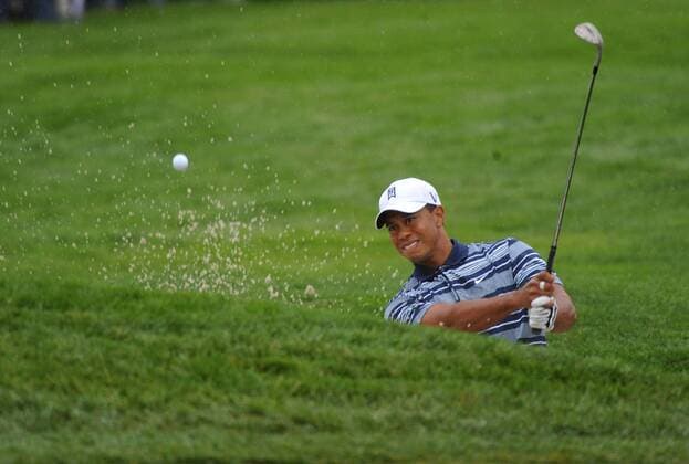 Tiger Woods (USA) -  (NYP20090618305) Golf Herren US Open 2009, PGA Tour Einzelbild Farmingdale Bethpage