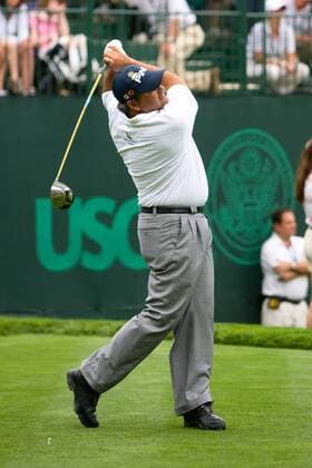 Angel Cabrera (Argentinien) - -ZUMAcs7 Golf Herren US Open 2009, PGA Tour Einzelbild Bethpage Farmingdale