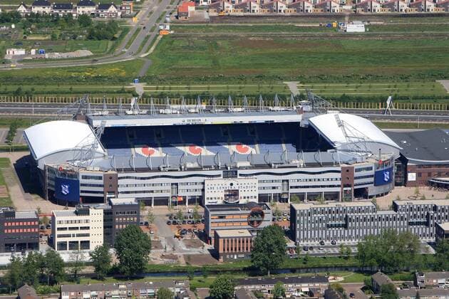 Abe Lenstra Stadion - Heimspielstätte des SC Heerenveen - (VI92346) Fußball Herren Eredivisie 2009 2010, Ehrendivision, 1. Liga, Totale Heerenveen