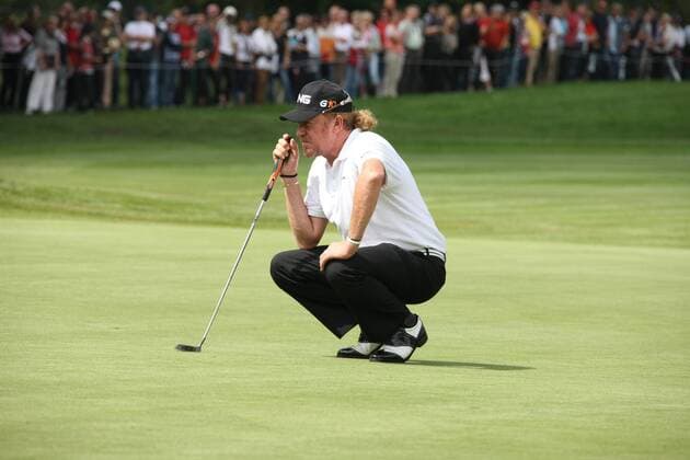 Miguel Angel Jimenez (Spanien) Golf Herren BMW International Open 2009, PGA European Tour Einzelbild Eichenried München