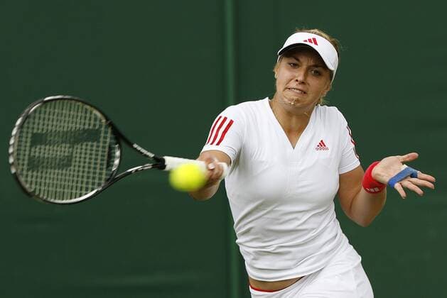 Sabine Lisicki (Deutschland) -  Tennis Damen All England Championships 2009, Grand Slam, WTA Tour Einzelbild Wimbledon London Dynamik,