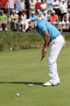 Rafael Echenique (Argentinien) -  Golf Herren Open de France 2009 ALSTOM, PGA European Tour Einzelbild Saint Quentin en Yvelines Paris
