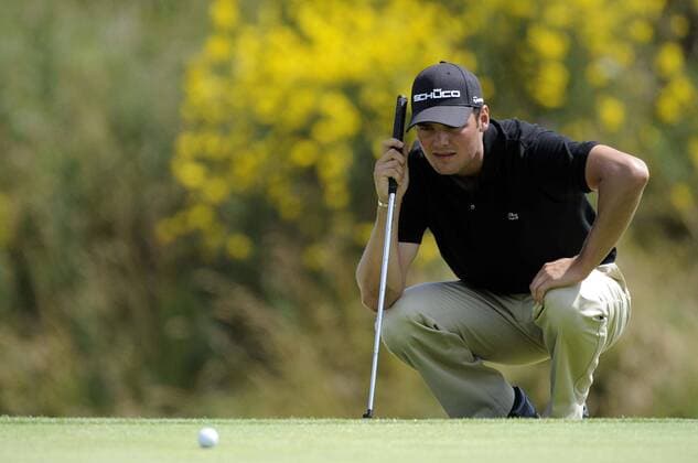Martin Kaymer (Deutschland) -  Golf Herren Open de France 2009 ALSTOM, PGA European Tour Einzelbild Saint Quentin en Yvelines Paris Nachdenklichkeit,