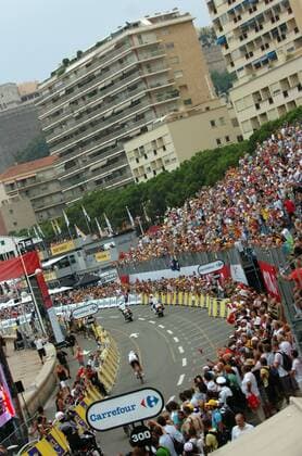 Prolog der Tour de France 2009 in Monaco -  Radsport Herren Tour de France 2009, Straßenradsport, Straße, Rad, Zeitfahren, Einzelzeitfahren, Prolog Totale o0 1. Etappe Monaco