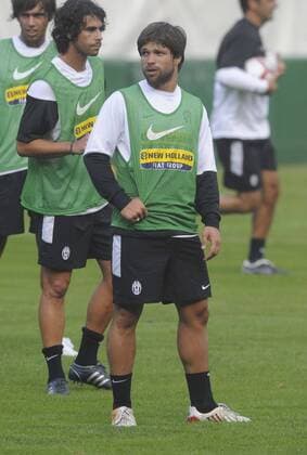 Diego (Juventus Turin) -  Fußball Herren Serie A 2009 2010, Juve, Training Einzelbild Trainingslager, 1. Liga Pinzolo