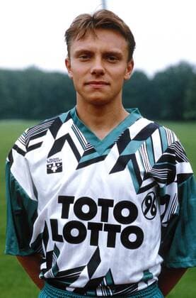 Andre Breitenreiter (Hannover 96) Fußball 2. BL Herren Saison 1993 1994, Präsentation, Pressetermin, Porträttermin, Hannover 96 Porträt Aufnahmedatum geschätzt Hannover