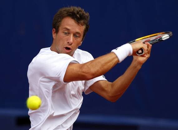 Philipp Kohlschreiber (Deutschland) Tennis Herren Mercedes Cup 2009, ATP Turnier Einzelbild Weißenhof Stuttgart