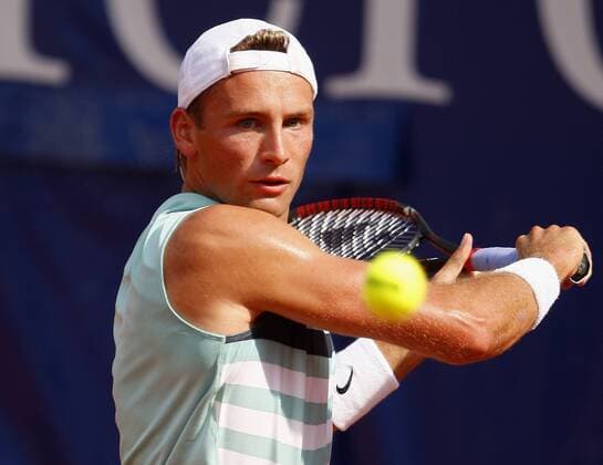 Lukasz Kubot (Polen) Tennis Herren Mercedes Cup 2009, ATP Turnier Einzelbild Weißenhof Stuttgart