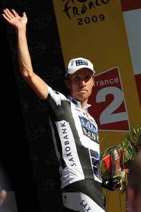 Nicki Sörensen (Dänemark Saxo Bank) gewinnt die 12. Etappe der Tour de France 2009 -  Radsport Herren Tour de France 2009, Straßenradsport, Straße, Rad Einzelbild 12. Etappe: Tonnerre - Vittel Freude,