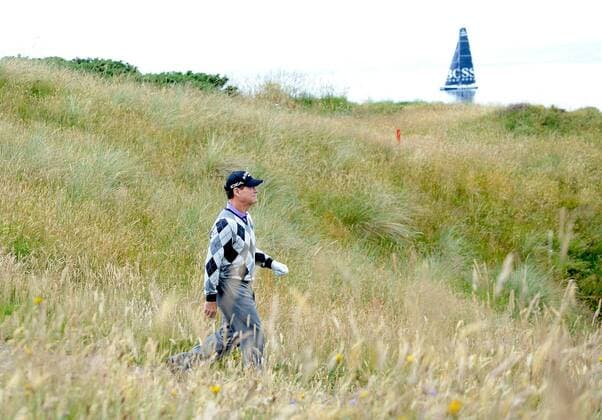 Tom Watson (USA) im Rough -  (LON2009160717) Golf Herren The British Open Championship 2009, European PGA Tour Einzelbild Turnberry Ayrshire