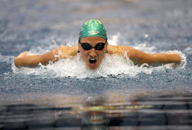 SCHWIMMEN - AUT - LM Meisterschaft WIEN - 200m Lagen der Damen. Bild zeigt Mirna Jukic (AUT). 