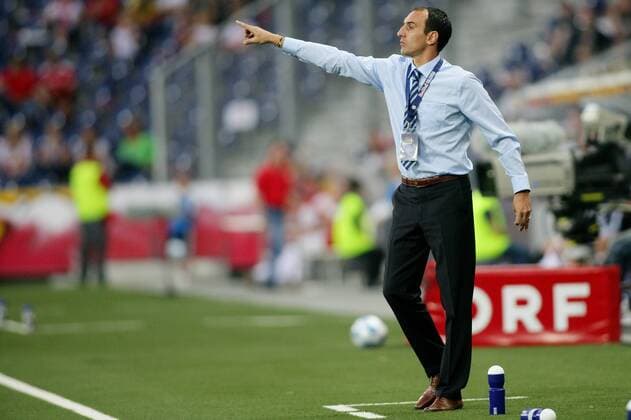 SALZBURG, Champions League Qualifikation, NK Dinamo Zagreb - Trainer Krunoslav Jurcic (Zagreb). 