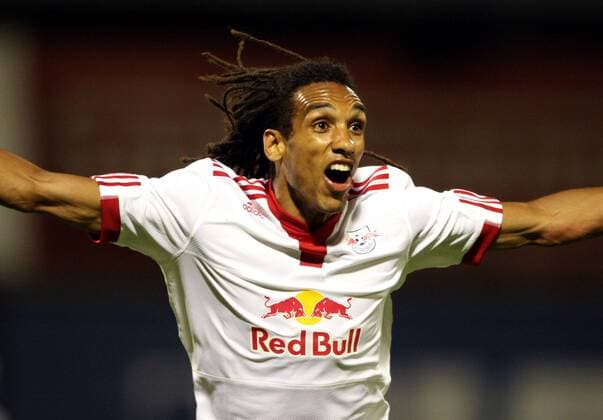 Red Bull Salzburg. Red Bull Salzburg. Bild zeigt den Jubel von Robin Nelisse (RBS).  o0 FC Redbull