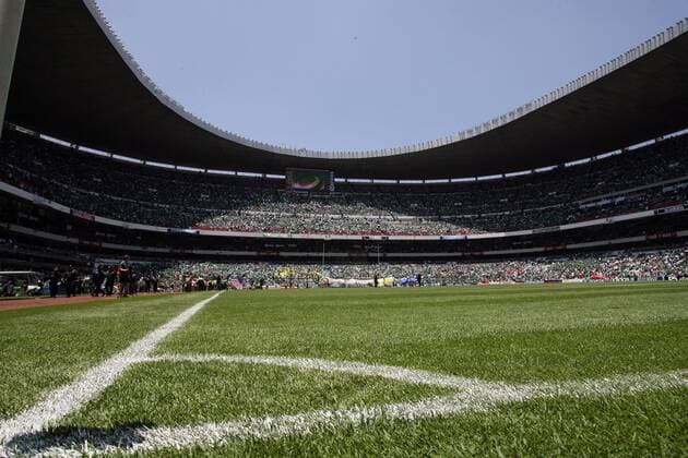 Estadio Azteca in Mexico City Icon918090812031 o0 Aztekenstadion, Stadion, Fußballstadion, innen, Innenansicht, Totale EDITORIAL USE ONLY