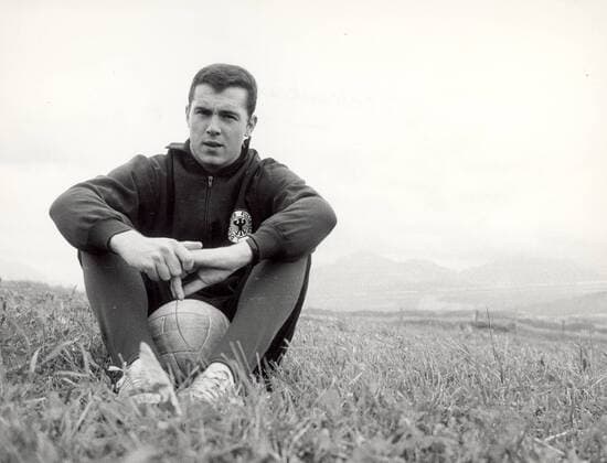 Franz Beckenbauer (BR Deutschland) - Fußball Herren Nationalteam 1966, BRD Einzelbild Aufnahmedatum geschätzt