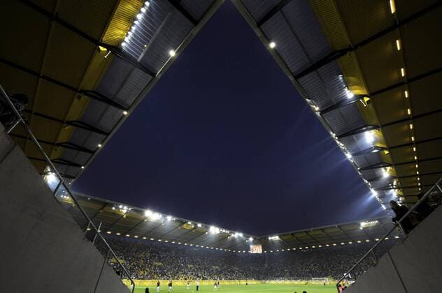 Fußball, Stadiongeschichte Alemannia Aachen Neuer Tivoli - Heimspielstätte von Alemannia Aachen Fußball 2. BL Herren Saison 2009 2010, Alemannia Aachen Totale Aachen