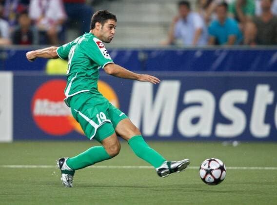 SALZBURG, Champions League Qualifikation Maccabi Haifa Bild zeigt Shlomi Arbeitman (Haifa). - 