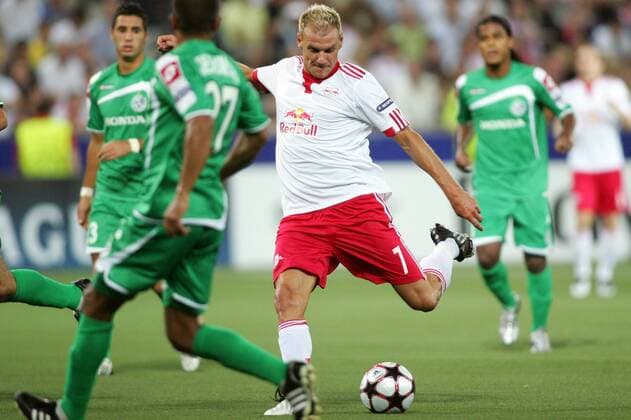 SALZBURG, Champions League Qualifikation Red Bull Salzburg Bild zeigt Alexander Zickler (RBS). -  o0 FC RB, RedBull