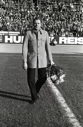 Präsident Ferdinand Bock (Hannover) Fußball Herren Saison 1976 1977, hannover 96 Einzelbild Hannover