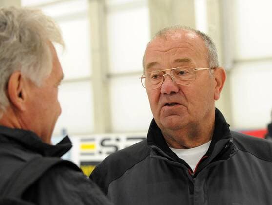 Gerhard Grimmer (Deutschland) anlässlich der Eröffnung der Skilanglaufhalle in Oberhof Nordischer Skilauf Herren Eröffnung Skilanglaufhalle 2009, Ski Nordisch, Skisport, Langlauf, Halle, Indoor, Skihalle Porträt Oberhof