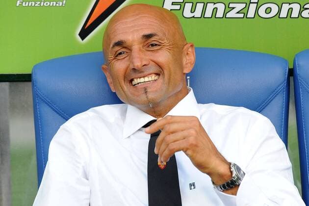 AS Rom: Trainer Luciano Spalletti 