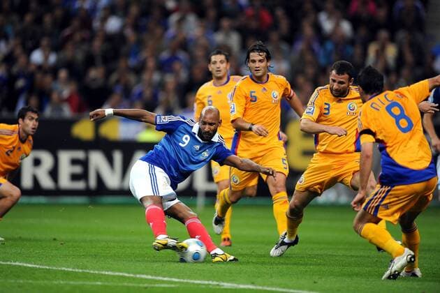 Nicolas Anelka (Frankreich, li.) - ABIBARDFEP 