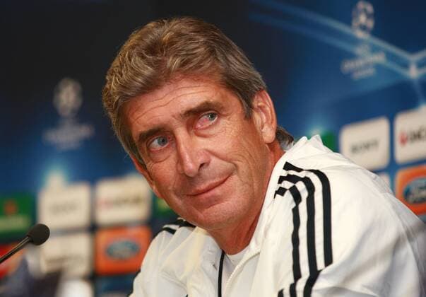 Trainer Manuel Pellegrini (Real Madrid CF) 