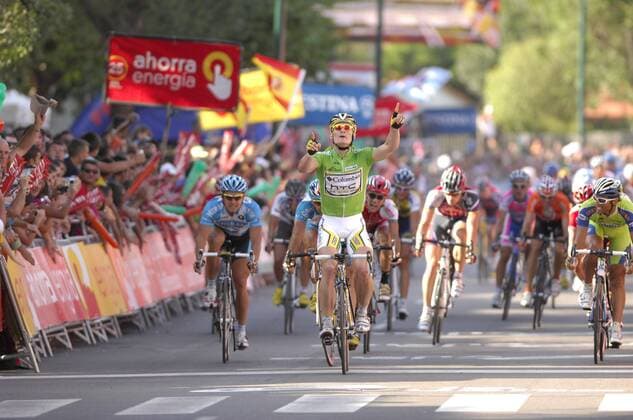 Vuelta a Espana, tappa 16 Cordoba - Puertollano: Andre Greipel (Columbia High Road) -  o0 Jubel, Freude, Etappensieg, Etappensieger