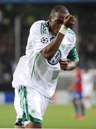 Jubel Grafite (VfL Wolfsburg) o0 Freude