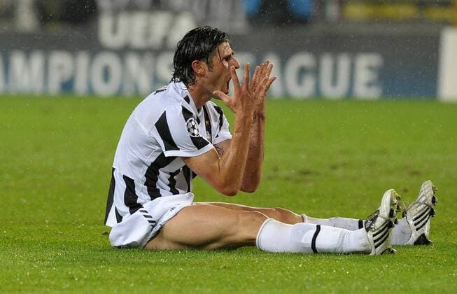 Vincenzo IAQUINTA (Juventus) - giorgioxperottino o0 Enttäuschung Einzelbild