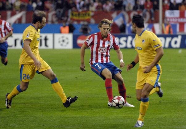 Atletico Madrid - APOEL Nicosia - Diego Forlan (Madrid, M) 