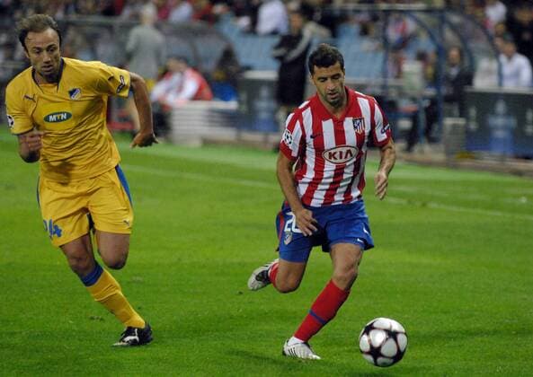 Atletico Madrid - APOEL Nicosia - Simao (Madrid, R) 