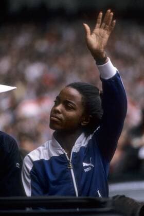 Evelyn Ashford (USA) Leichtathletik Damen Leichtathletik 1982 Einzelbild