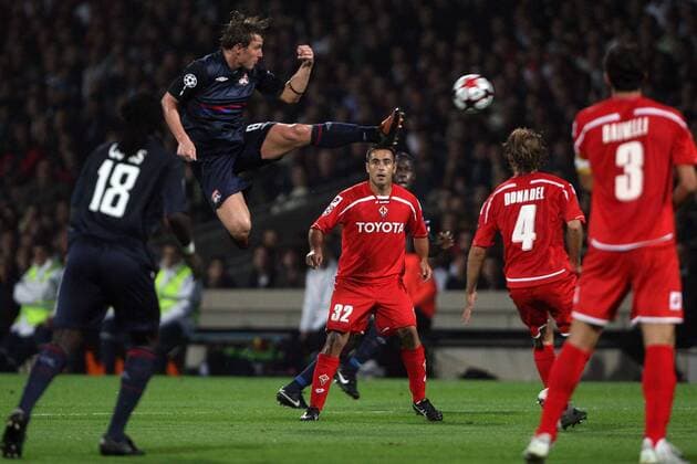 Olympique Lyonnais (OL) - ACF Fiorentina - Kim Källström (Lyon, L) -  o0 AC