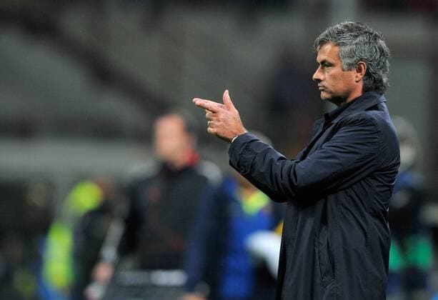 FUSSBALL International Champions League SAISON 2009 2010 16.09.2009 Inter Mailand - FC Barcelona: Inter Trainer Jose Mourinho 