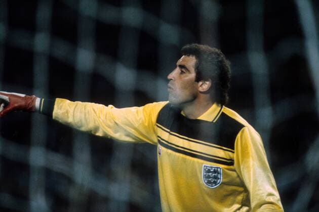 Torwart Peter Shilton (England) Fußball WM Herren WM 1982, Länderspiel, Nationalteam, Nationaltrikot, England Einzelbild Madrid