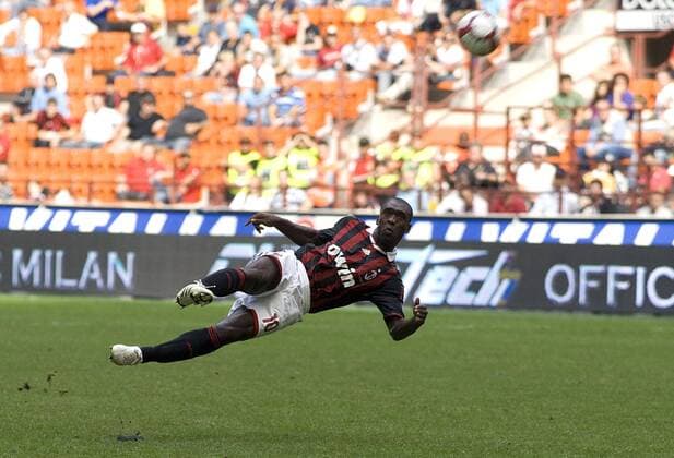 CLARENCE SEEDORF (AC Mailand) - o0 Freisteller, Einzelbild