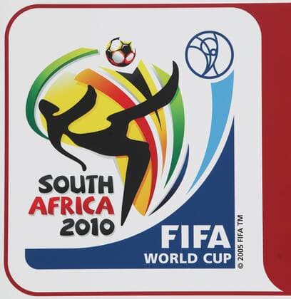 Logo der WM 2010 in Südafrika o0 Emblem