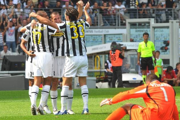Jubel Juventus Turin  o0 Jubel Freude
