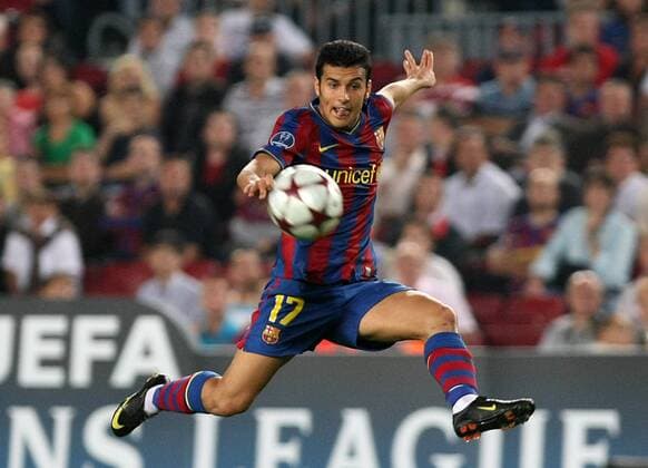 FC Barcelona s Pedro Rodriguez -  (200908298215) o0 EC 1 Barca Einzelbild